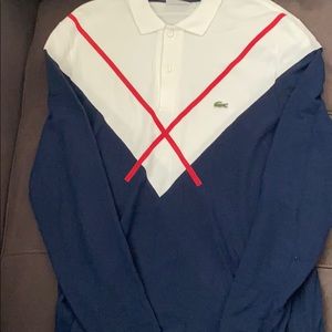 Men’s Lacoste long sleeve 3 colors